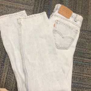 Vintage Light Wash Levi’s Jeans